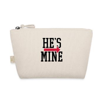 he_is_mine_1_f2 - Bio-Täschchen - Natur - Vorne