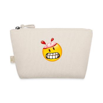 Smiley Brain - Trousse biologique - nature - Devant