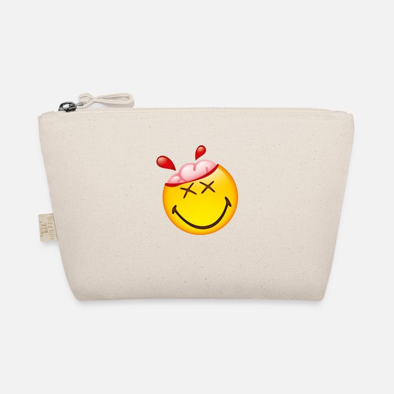 Smiley Glossy Happy Brain Bio-Täschchen