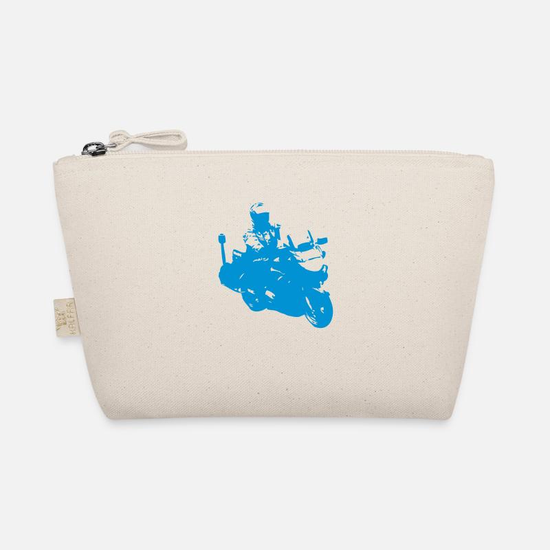 biker policeman Organic Pouch