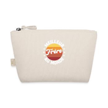 Meilleur Frère Au Monde - Trousse biologique - nature - Devant