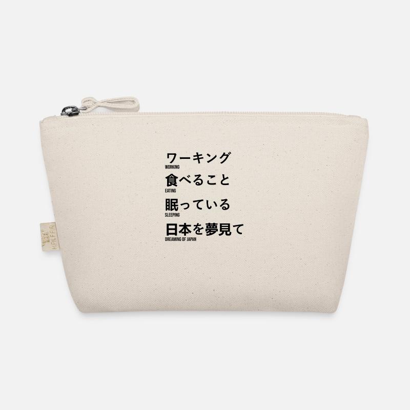 Japan Japanese Language Organic Pouch