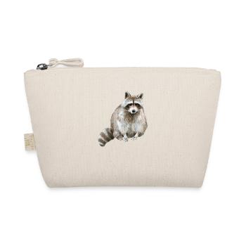 Waschbär - Bio-Täschchen - Natur - Vorne