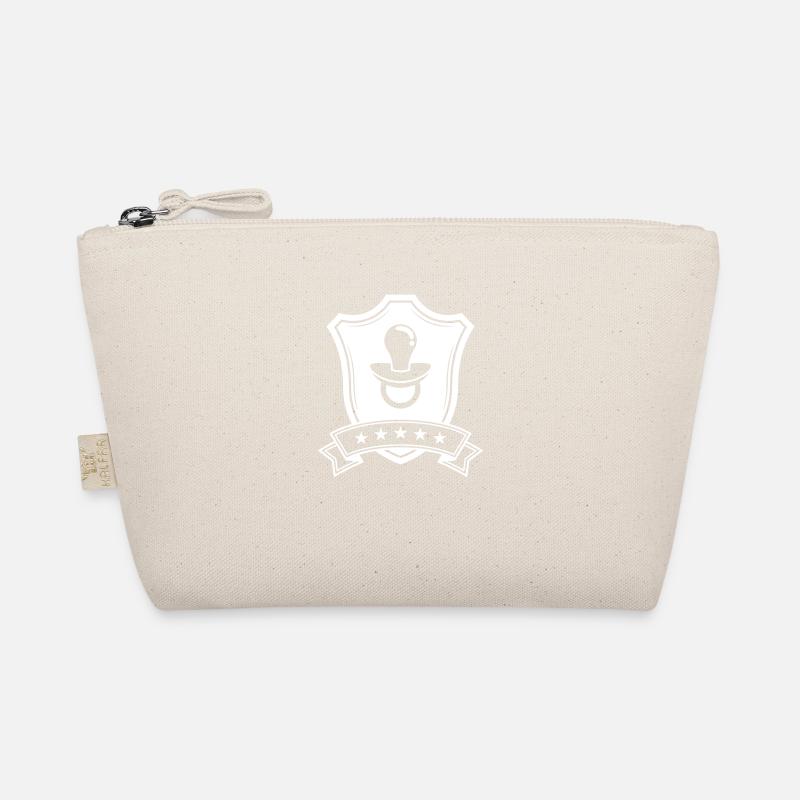 Pacifier Icon shield Organic Pouch