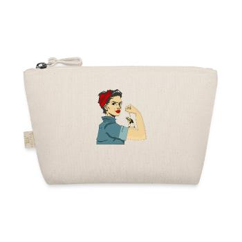 STRONG WOMEN - Organic Pouch - nature - Front
