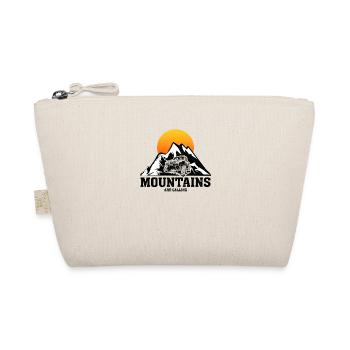 Mountains Are Calling - Organic Pouch - nature - Front