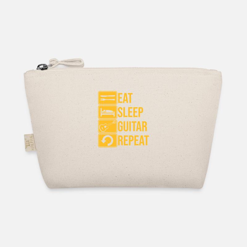 Repeat daily playing guitar Organic Pouch