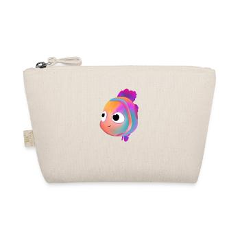 Cute Fish - Organic Pouch - nature - Front