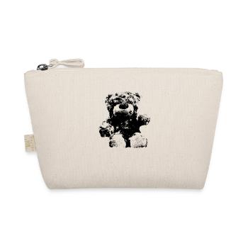 Cuddly Toy Bear Cute Cartoon Funny Baby - Organic Pouch - nature - Front