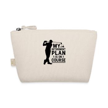 My Retirement Plan Golf Player Golfing Golf Course - Bio-Täschchen - Natur - Vorne