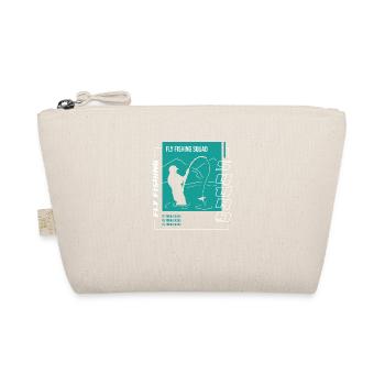 Fly Fishing Squad Ironic Saying Fisherman Nature - Organic Pouch - nature - Front
