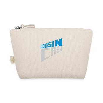 Team Logo Cousin Crew - Bio-Täschchen - Natur - Vorne