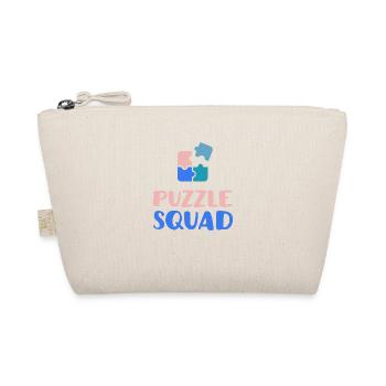 Jigsaw Puzzle Squad Funny Saying Hobby Puzzling - Organic Pouch - nature - Front
