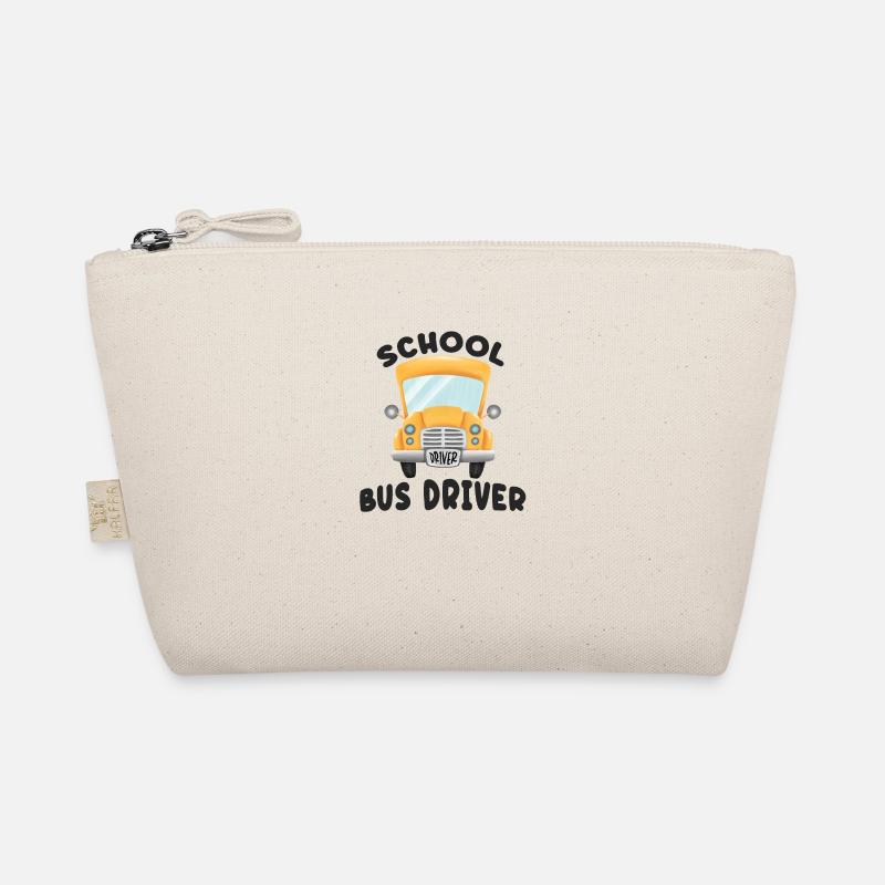 School Bus Driver Organic Pouch