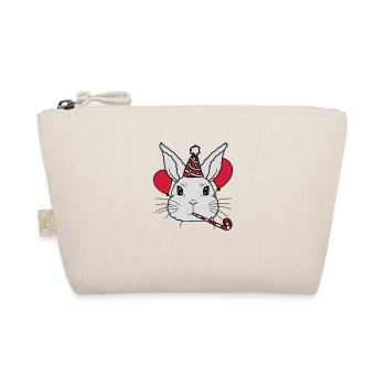 Anniversaire Enfant Lapin Tröte Party Hat - Trousse biologique - nature - Devant