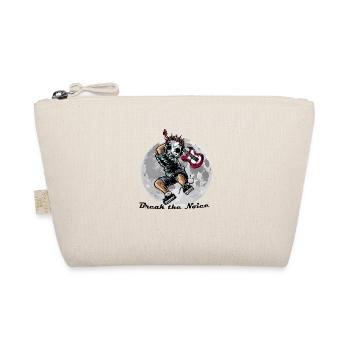 Cooler Rocker Break the Noice mit Gitarre - Bio-Täschchen - Natur - Vorne
