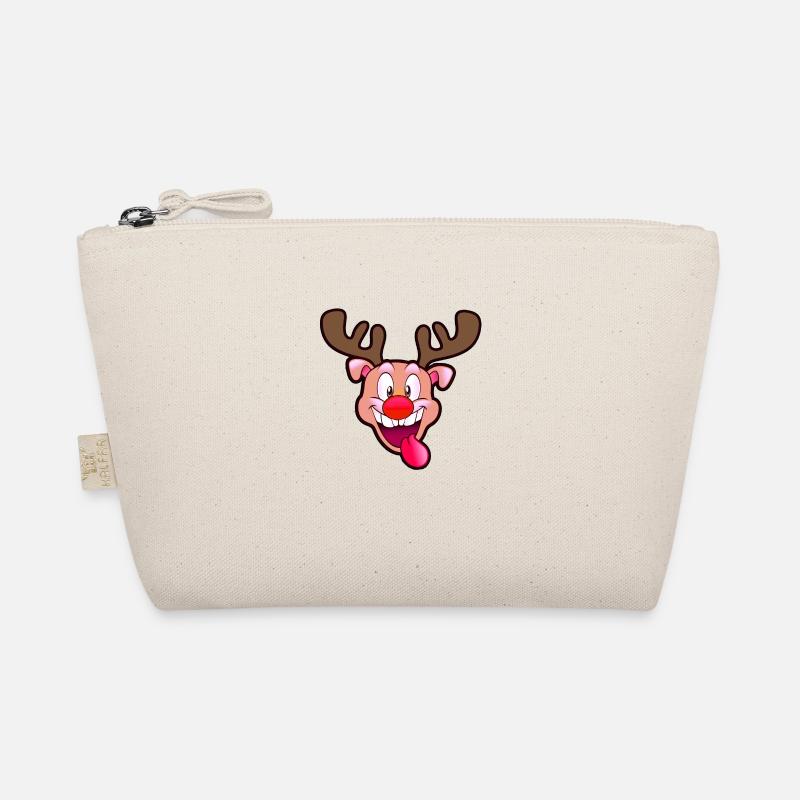 Rudolf renne du pere noel version cochon Trousse biologique