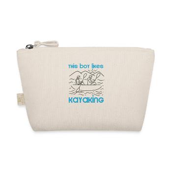 Kayaking Paddling Water Sports Kayak Nature - Organic Pouch - nature - Front