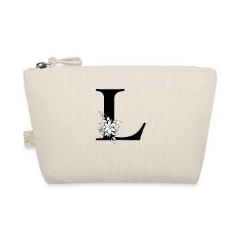 Letter L - Organic Pouch - nature - Front
