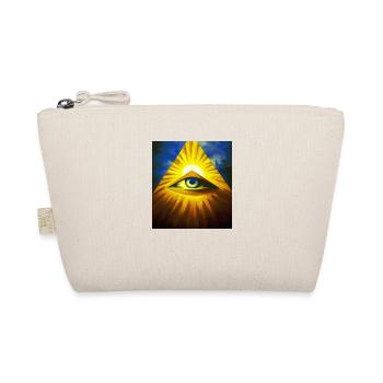 All Seeing Eye - Organic Pouch - nature - Front