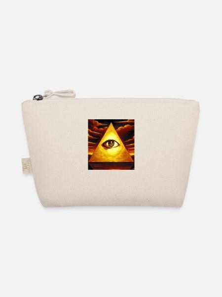 All Seeing Eye - Organic Pouch - nature