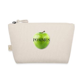 Apple Design - Modern - New - Delicious - Organic Pouch - nature - Front