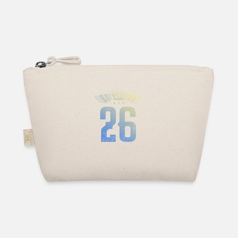 26 Number crown Organic Pouch