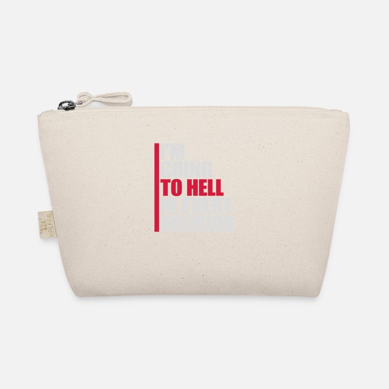 im going to hell Bio-Täschchen