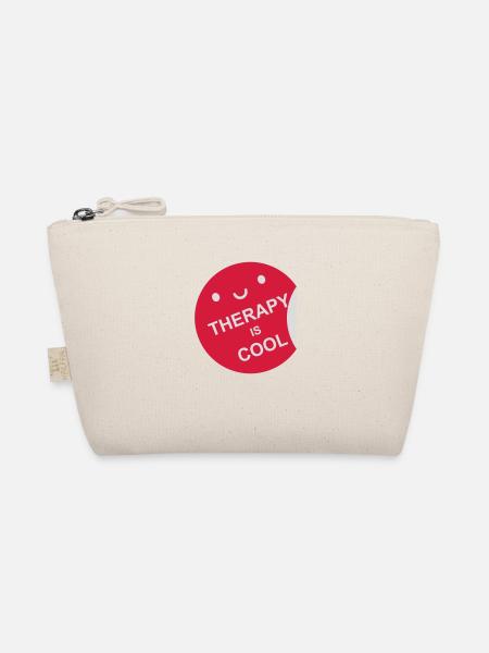 la thérapie est cool Citation - Trousse biologique - nature - Devant