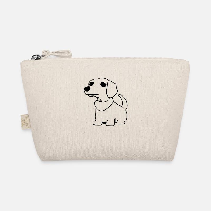 Chien Dessin Animé Mignon Drôle Chien Animal Puppy Vector 5 Trousse biologique