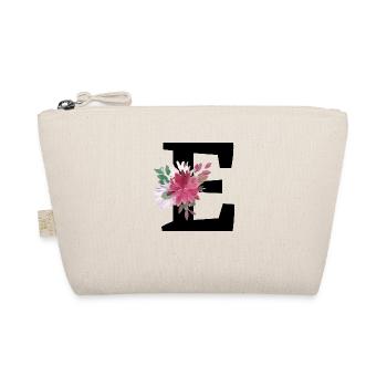 Lettre e floral - Trousse biologique - nature - Devant