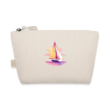 Sailing Sailing Sailing Sailing Sailboat - Organic Pouch - nature - Front