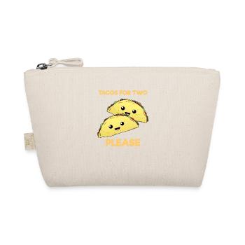 Taco Tortilla Corn Mexico Food I Gift - Organic Pouch - nature - Front