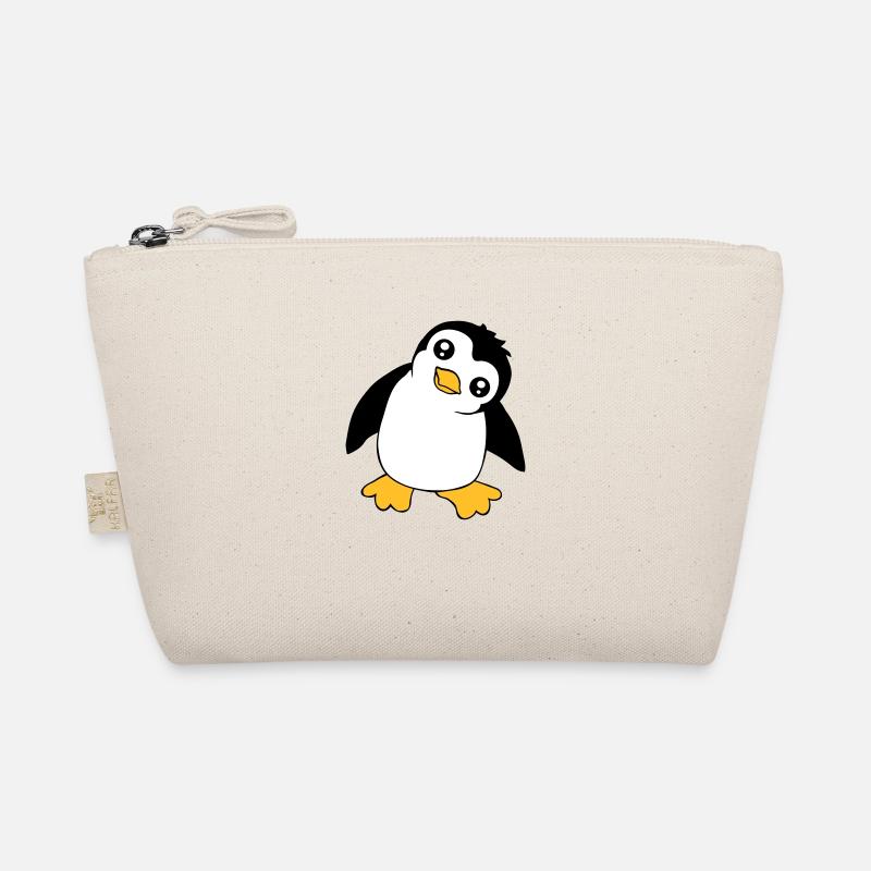Pingouin Bébé Mignon Petit Drôle Enfant Oiseau Amour Trousse biologique