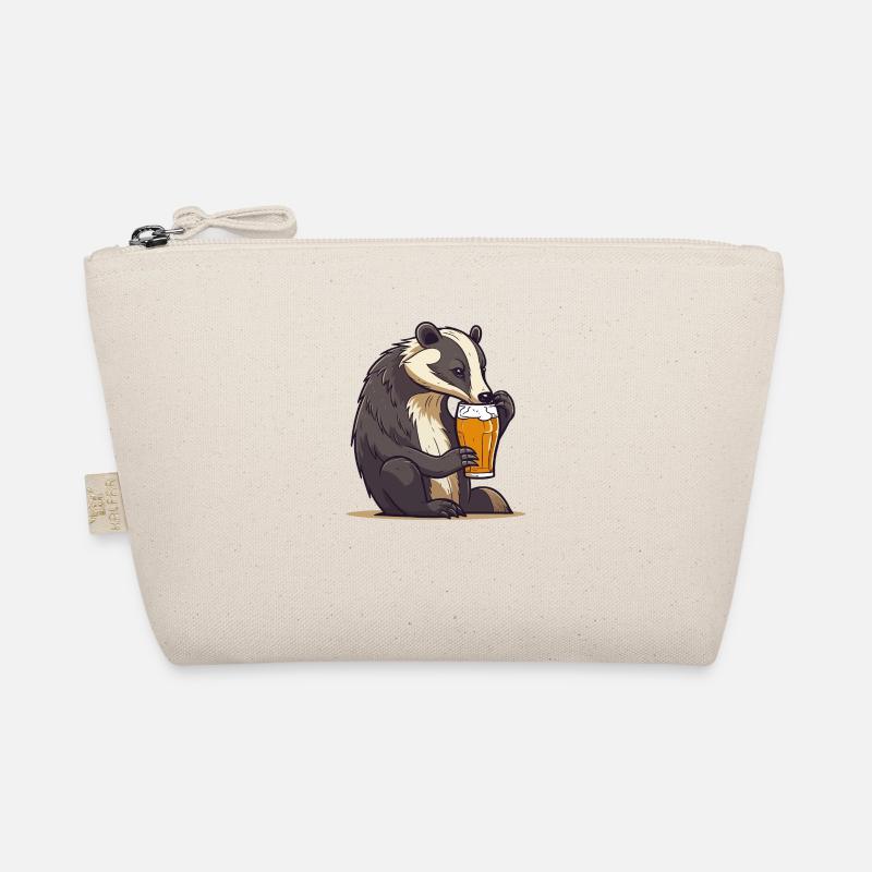 Badger drinks beer Organic Pouch