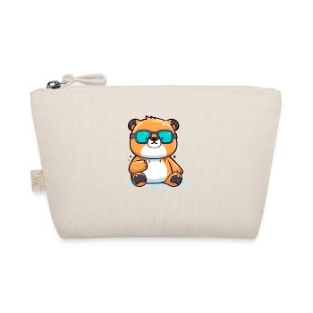 Molko l'ours à lunettes - Trousse biologique - nature - Devant