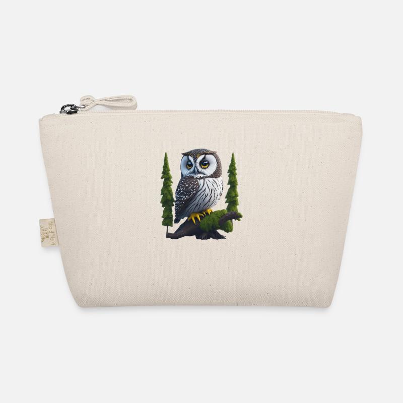 Little Eagle Owl Organic Pouch
