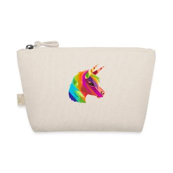 Licorne LGBTQAI+ - Trousse biologique - nature - Devant