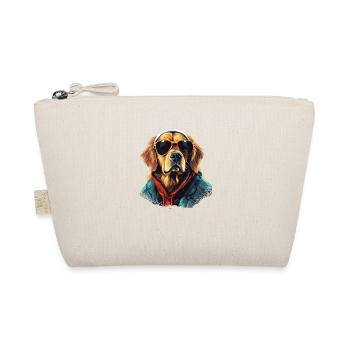 Golden retriever dans la rue | Amoureux des chiens - Trousse biologique - nature - Devant