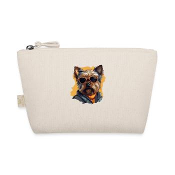 Urban Tinker: Streetwise Yorkshire Terrier Vibes - Bio-Täschchen - Natur - Vorne