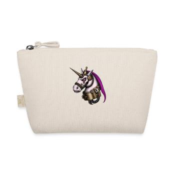 Steampunk Unicorn - Organic Pouch - nature - Front