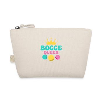 Bocce Queen Petangue Team Player - Organic Pouch - nature - Front