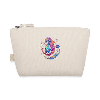 Conception d’hippocampe dans des couleurs vives animaux marins - Trousse biologique - nature - Devant