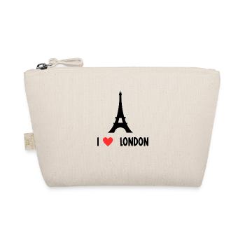 I love london - Organic Pouch - nature - Front