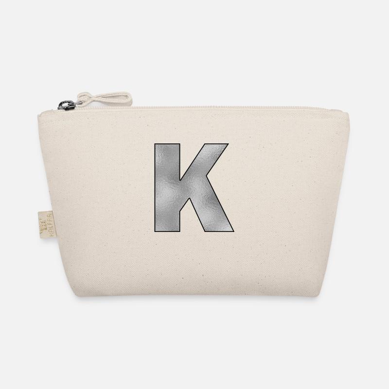 Lettre K Argent Trousse biologique