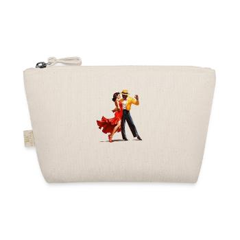 Self-confidence through dancing - Organic Pouch - nature - Front