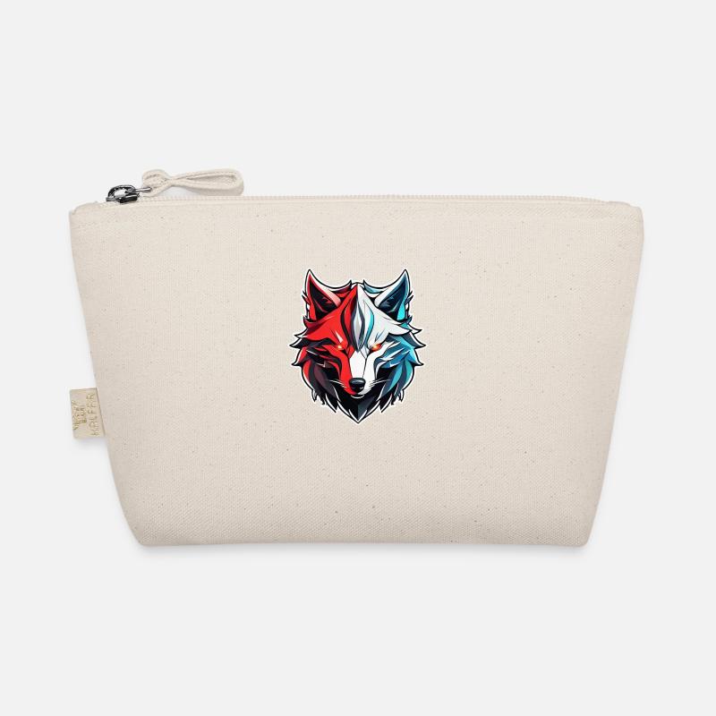 Wolf Tattoo Organic Pouch