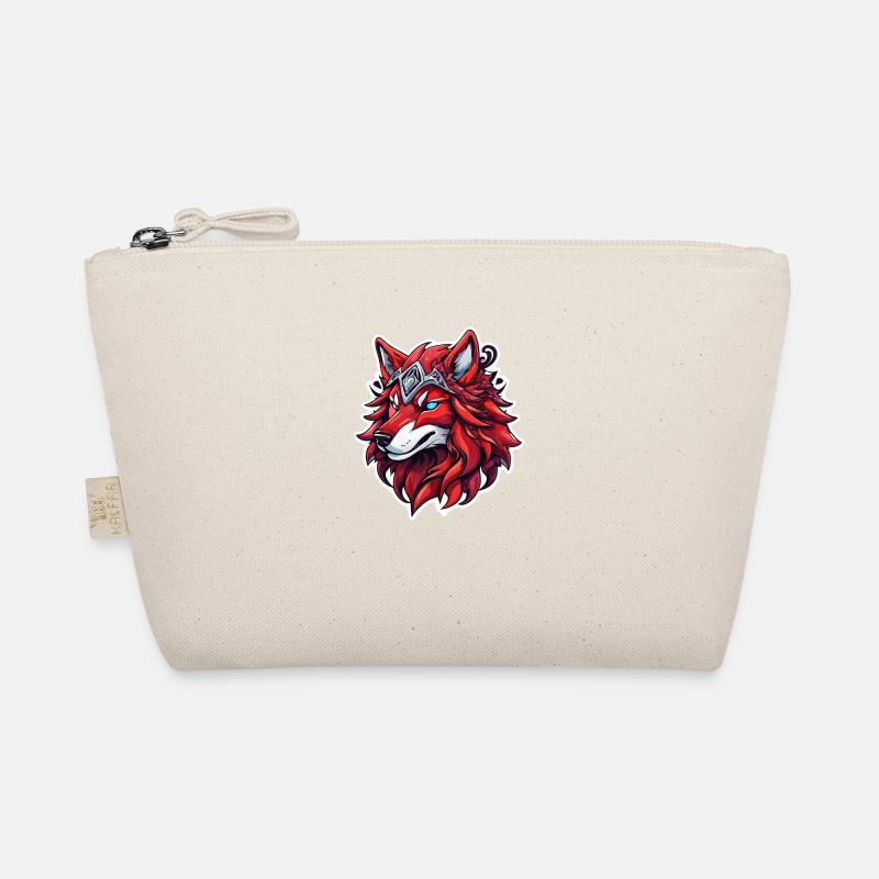 Wolf Tattoo Organic Pouch