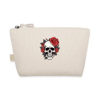 Gothique tête de mort Roses Art de la mode graphique - Trousse biologique - nature - Devant