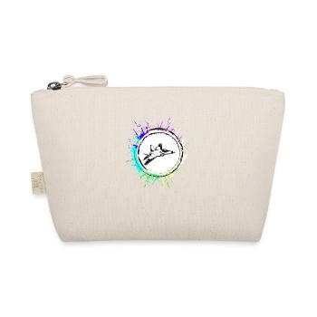 Flugzeug jet symbol - Bio-Täschchen - Natur - Vorne